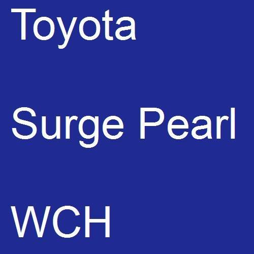 Toyota, Surge Pearl, WCH.